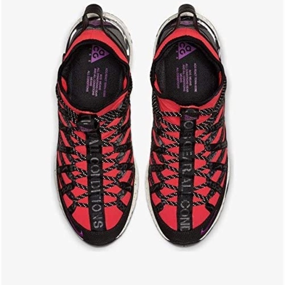 NIKE ACG React Terra Gobe Trail Running Shoe Bright Crimson BV6344-600 - Picture 16 of 16